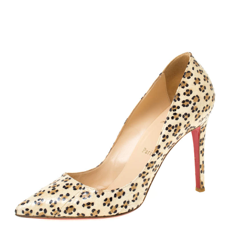 Detail Cheetah Louboutin Nomer 37