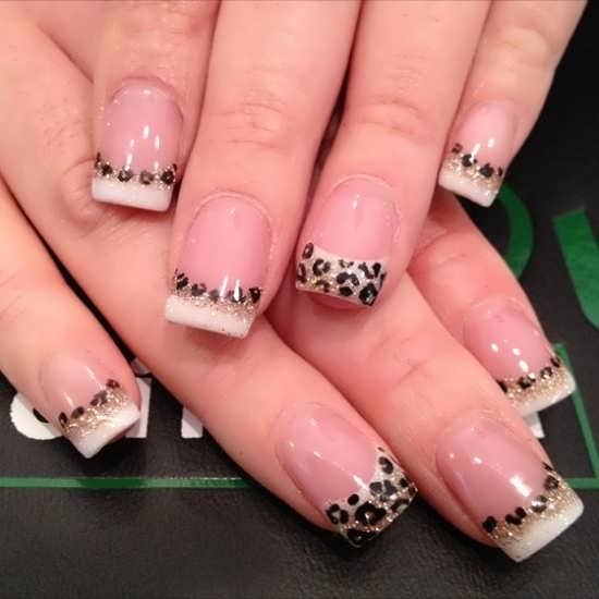 Detail Cheetah Nails Designs Nomer 32