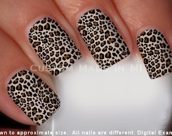 Detail Cheetah Nails Designs Nomer 51