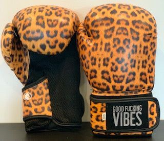 Cheetah Print Boxing Gloves - KibrisPDR