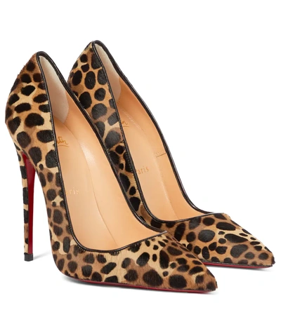 Detail Cheetah Print Christian Louboutin Shoes Nomer 2