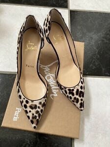 Detail Cheetah Print Christian Louboutin Shoes Nomer 17