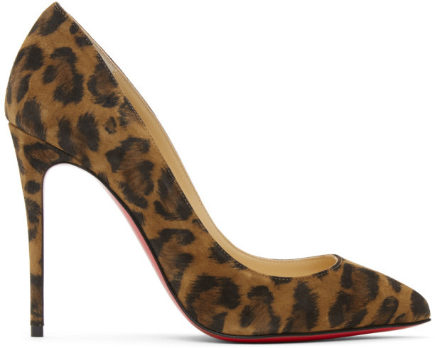 Detail Cheetah Print Christian Louboutin Shoes Nomer 18