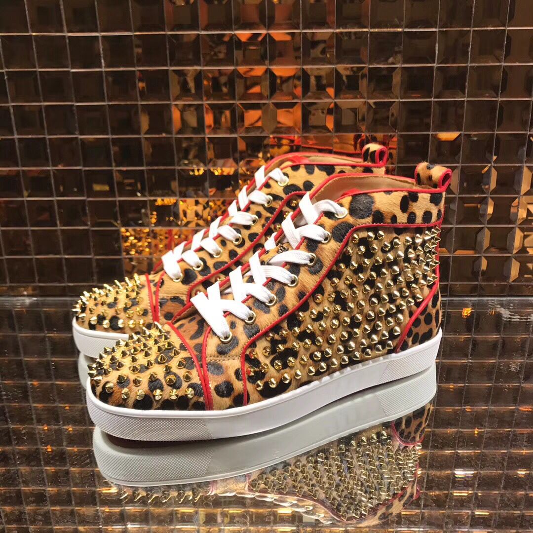 Detail Cheetah Print Christian Louboutin Shoes Nomer 20