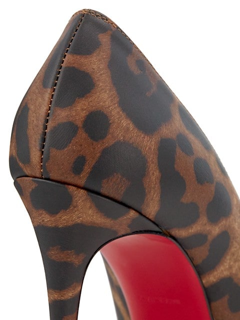 Detail Cheetah Print Christian Louboutin Shoes Nomer 21