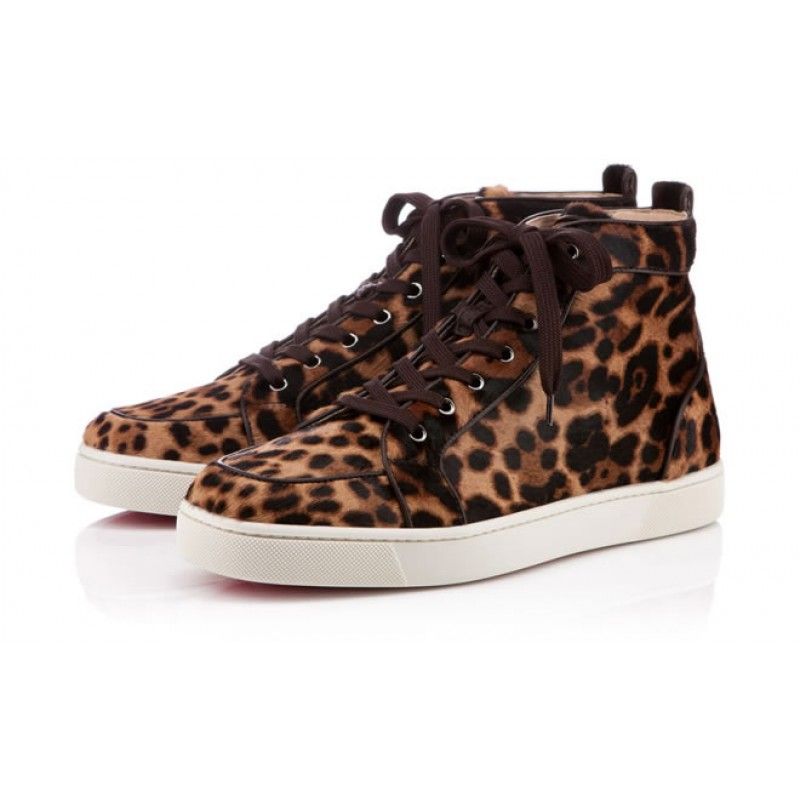 Detail Cheetah Print Christian Louboutin Shoes Nomer 49