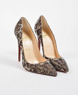 Detail Cheetah Print Christian Louboutin Shoes Nomer 50