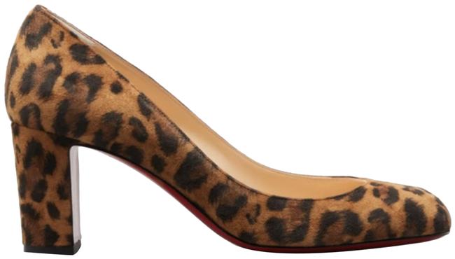 Detail Cheetah Print Christian Louboutin Shoes Nomer 58