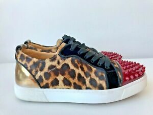 Detail Cheetah Print Christian Louboutin Shoes Nomer 8