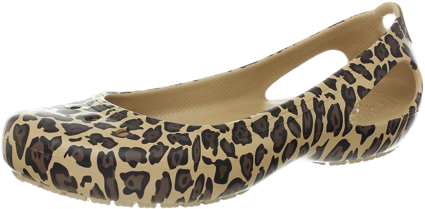 Detail Cheetah Print Crocs With Fur Nomer 24
