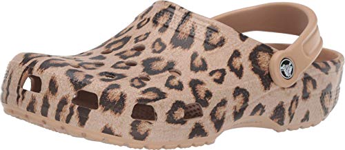 Detail Cheetah Print Crocs With Fur Nomer 47