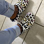 Detail Cheetah Print Crocs With Fur Nomer 51