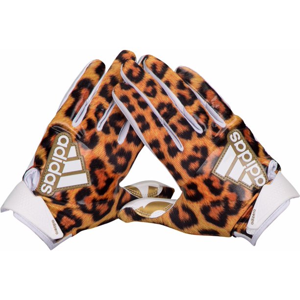 Detail Cheetah Print Football Gloves Nomer 2