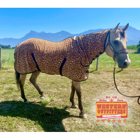 Detail Cheetah Print Horse Blanket Nomer 3