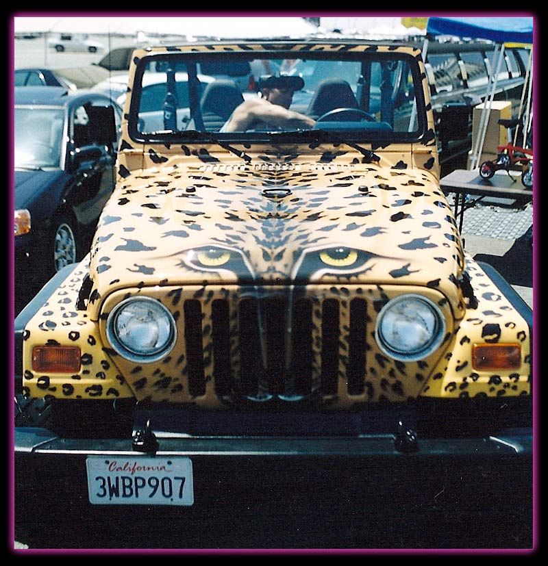 Detail Cheetah Print Jeep Nomer 6