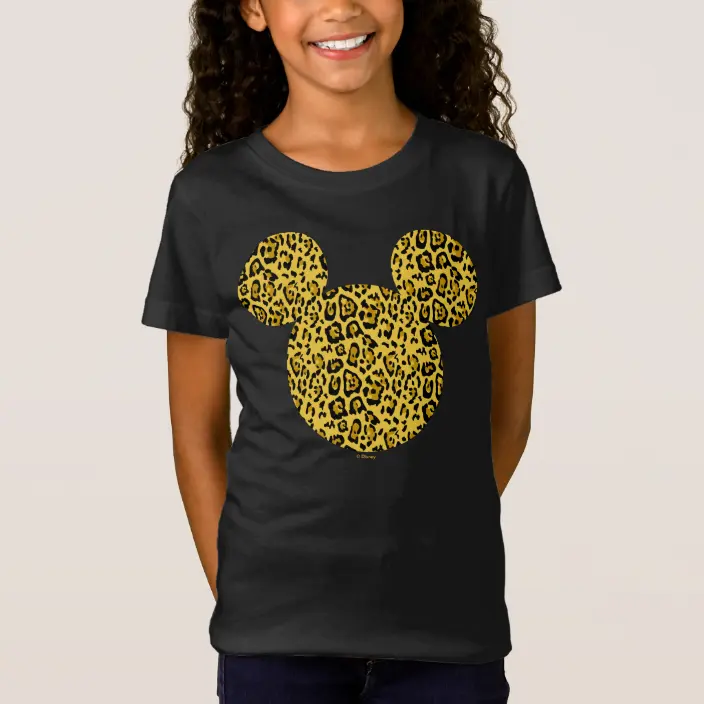 Detail Cheetah Print Mickey Ears Nomer 54