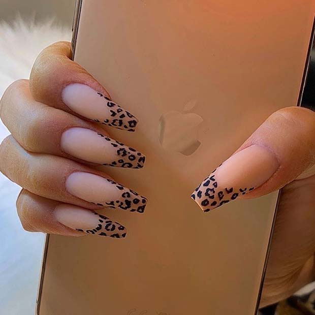 Detail Cheetah Print Nails 2020 Nomer 20