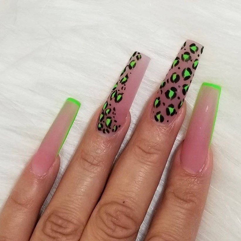 Detail Cheetah Print Nails 2020 Nomer 30