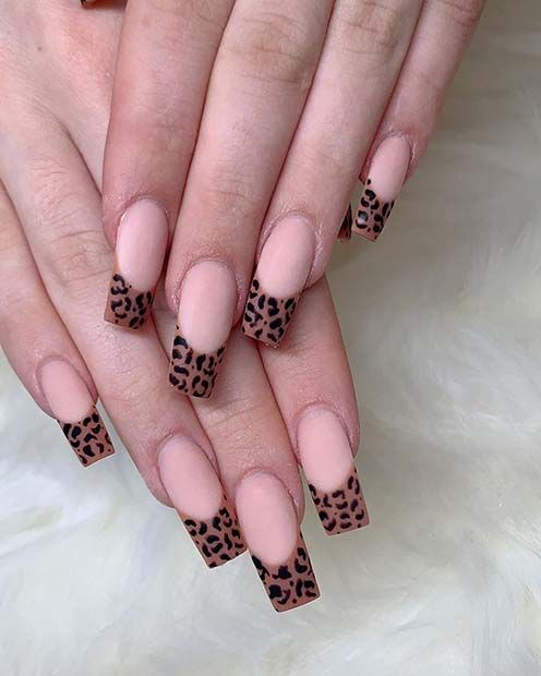 Detail Cheetah Print Nails 2020 Nomer 7