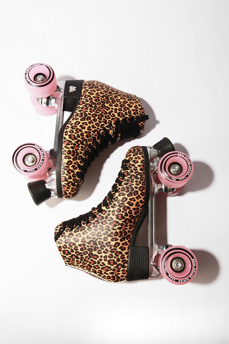 Detail Cheetah Print Skates Nomer 41