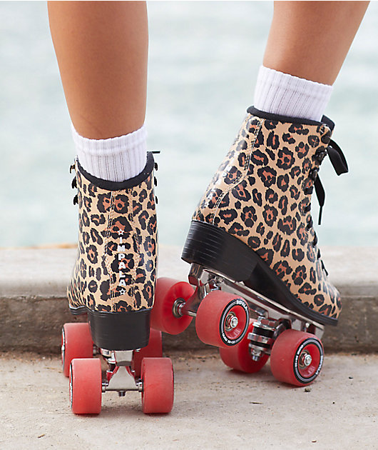 Detail Cheetah Print Skates Nomer 7