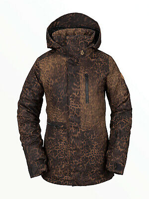 Detail Cheetah Print Snowboard Jacket Nomer 24