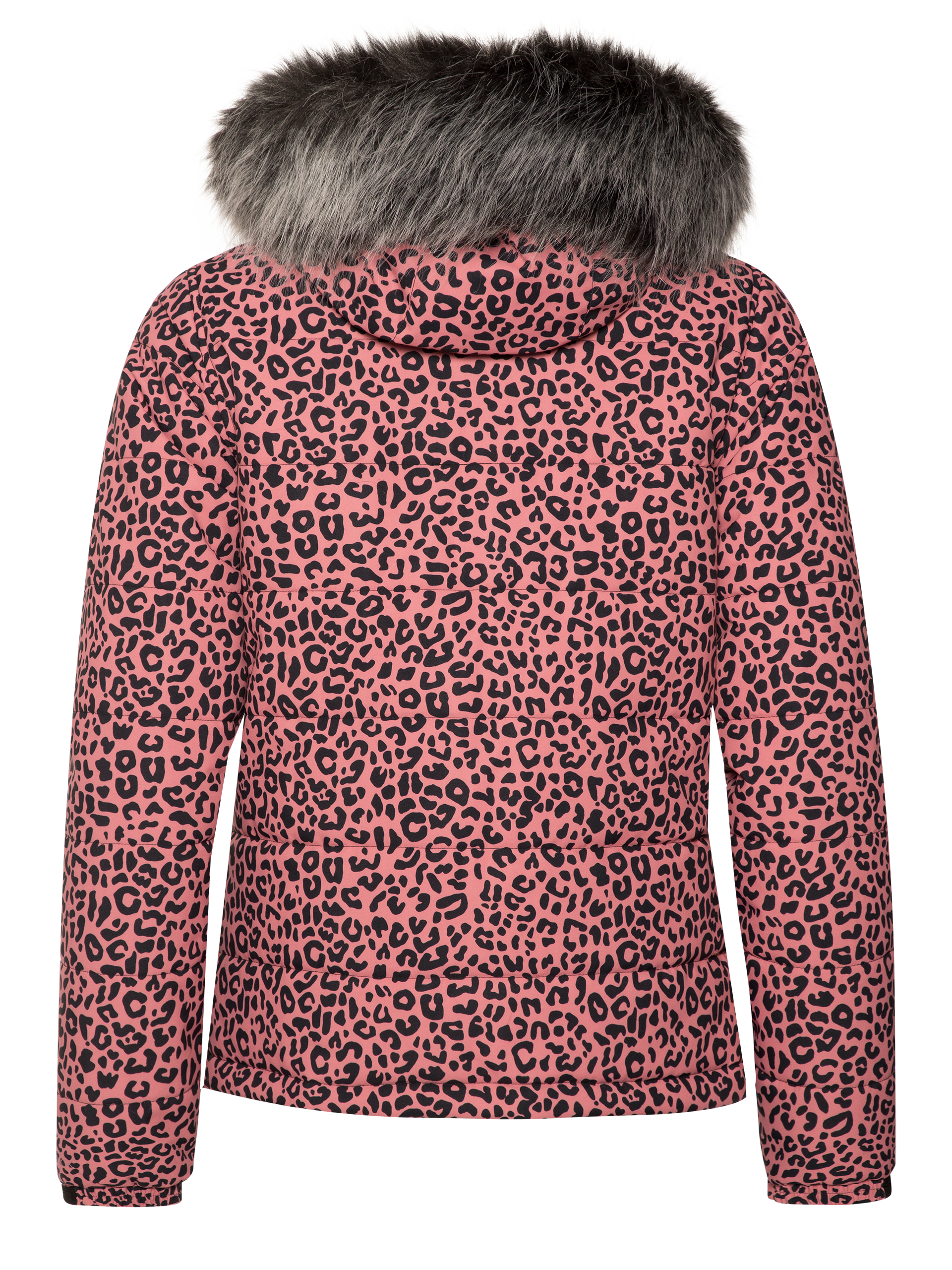 Detail Cheetah Print Snowboard Jacket Nomer 39