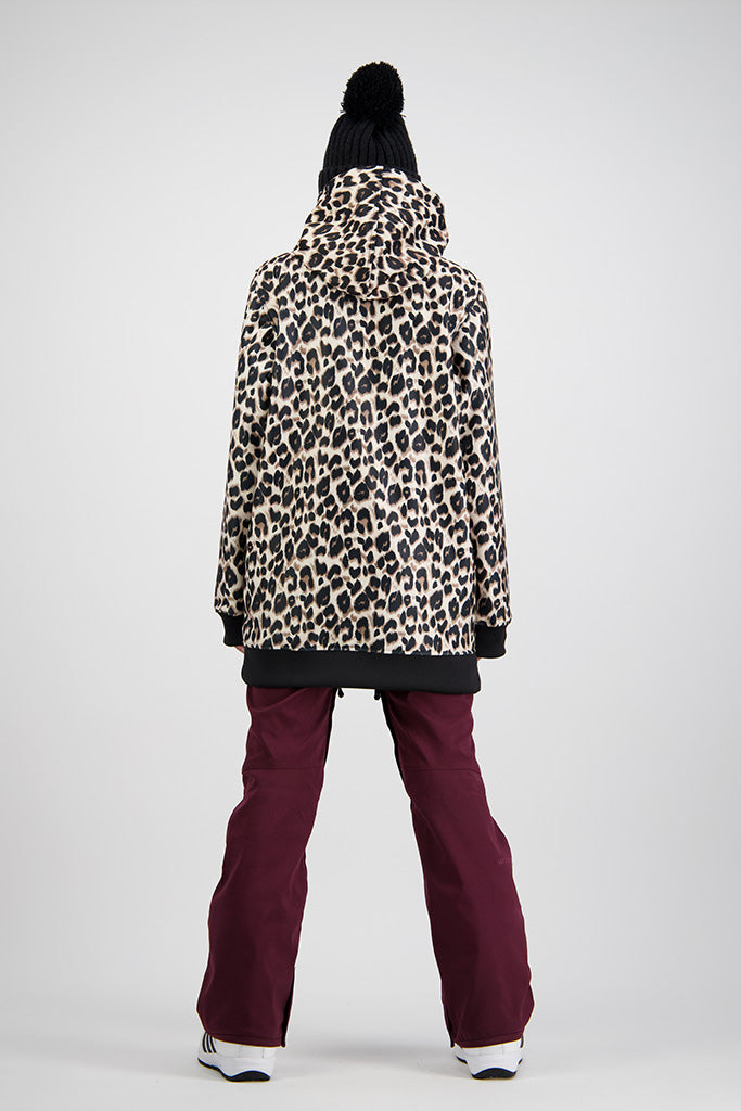 Detail Cheetah Print Snowboard Jacket Nomer 51