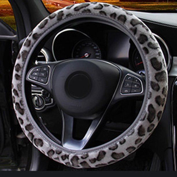 Detail Cheetah Print Steering Wheel Cover Nomer 11