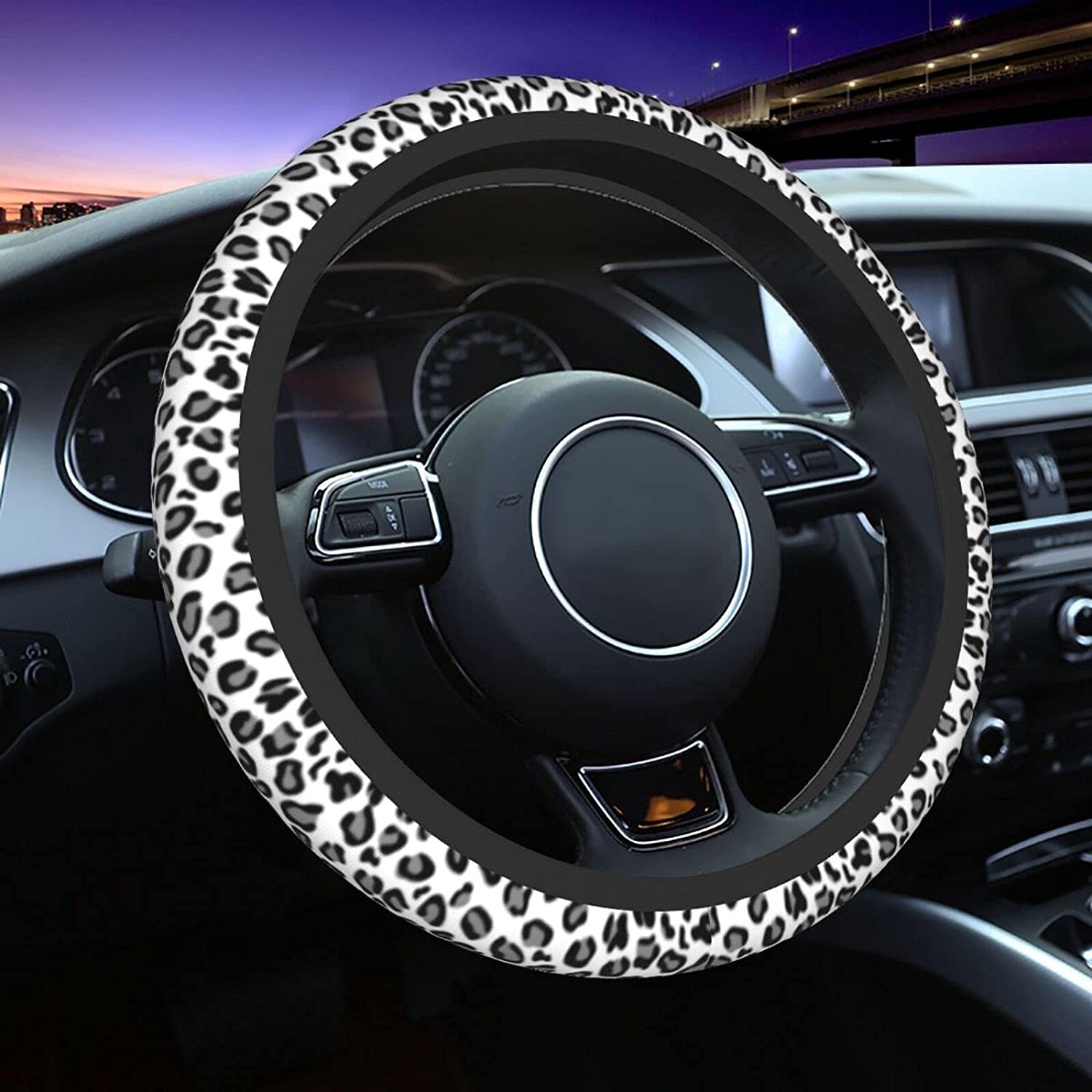 Detail Cheetah Print Steering Wheel Cover Nomer 23