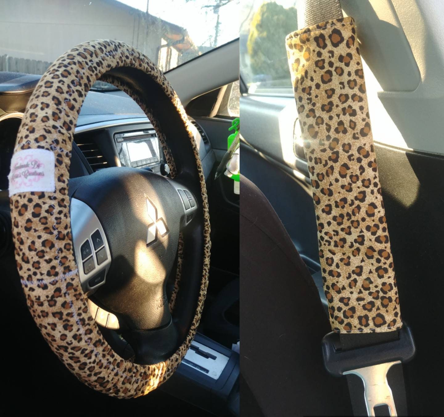 Detail Cheetah Print Steering Wheel Cover Nomer 31