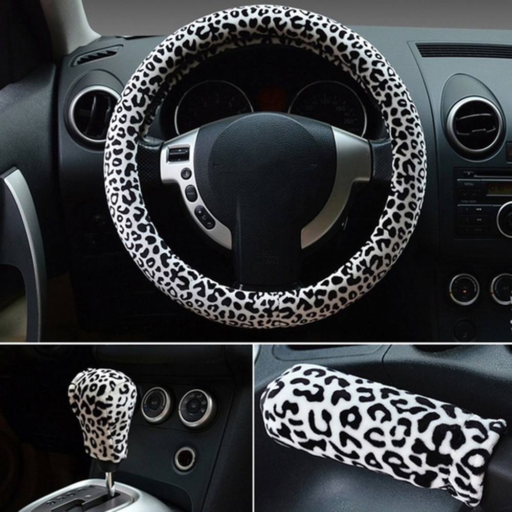 Detail Cheetah Print Steering Wheel Cover Nomer 46