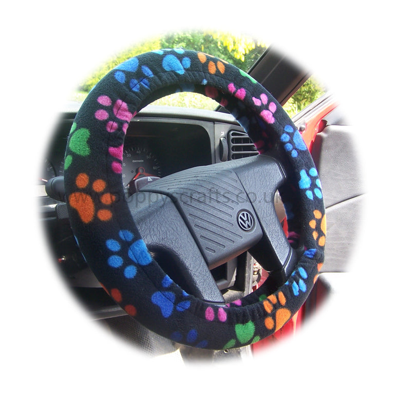 Detail Cheetah Print Steering Wheel Cover Nomer 55