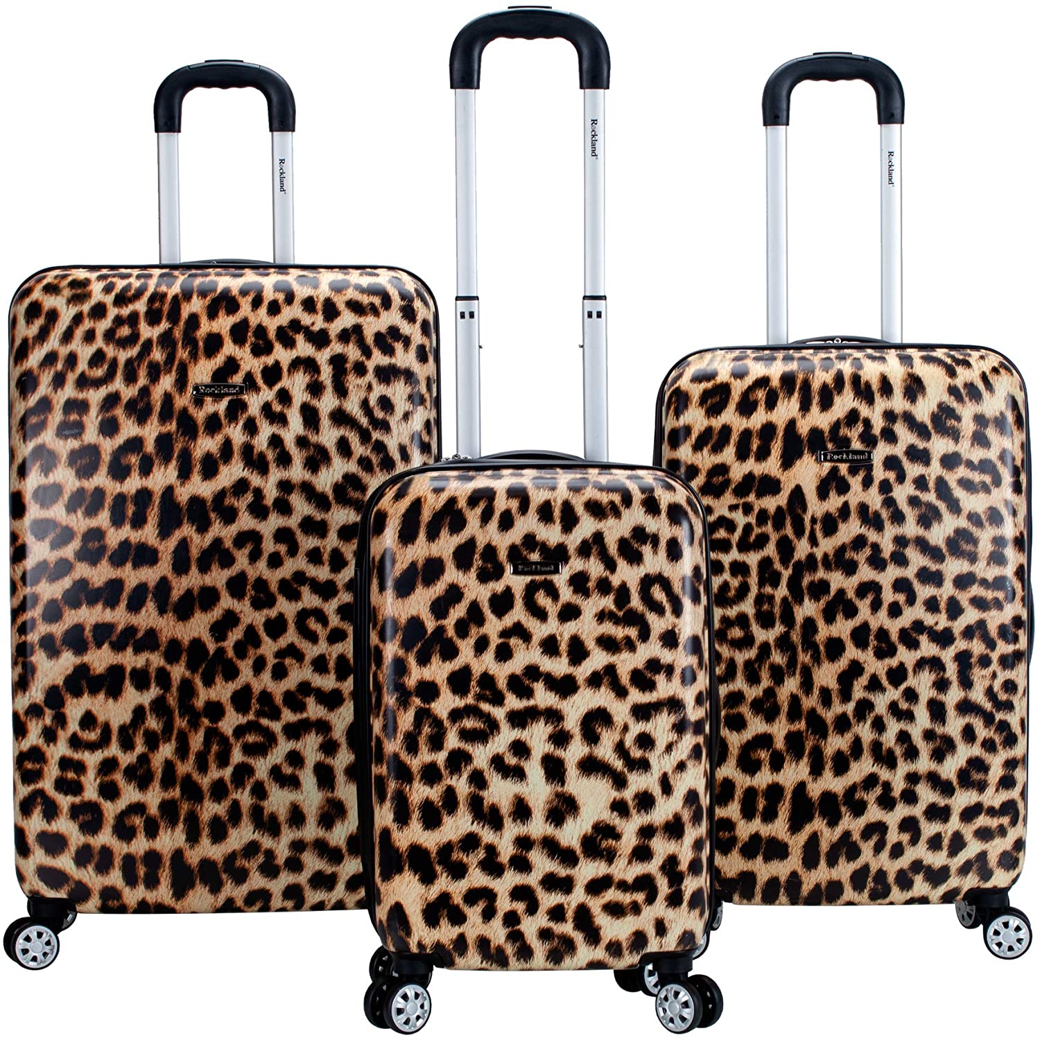 Cheetah Print Suitcase - KibrisPDR