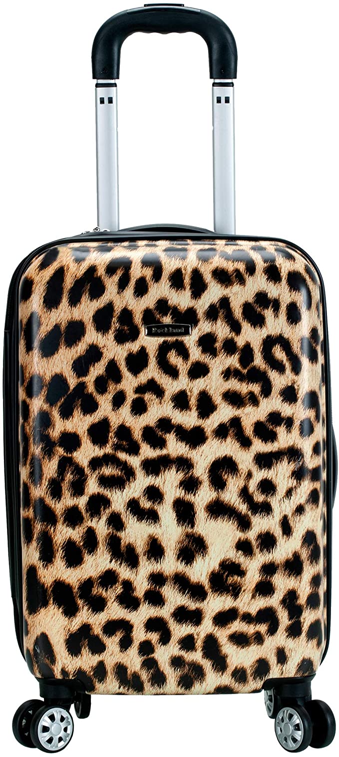 Detail Cheetah Print Suitcase Nomer 2