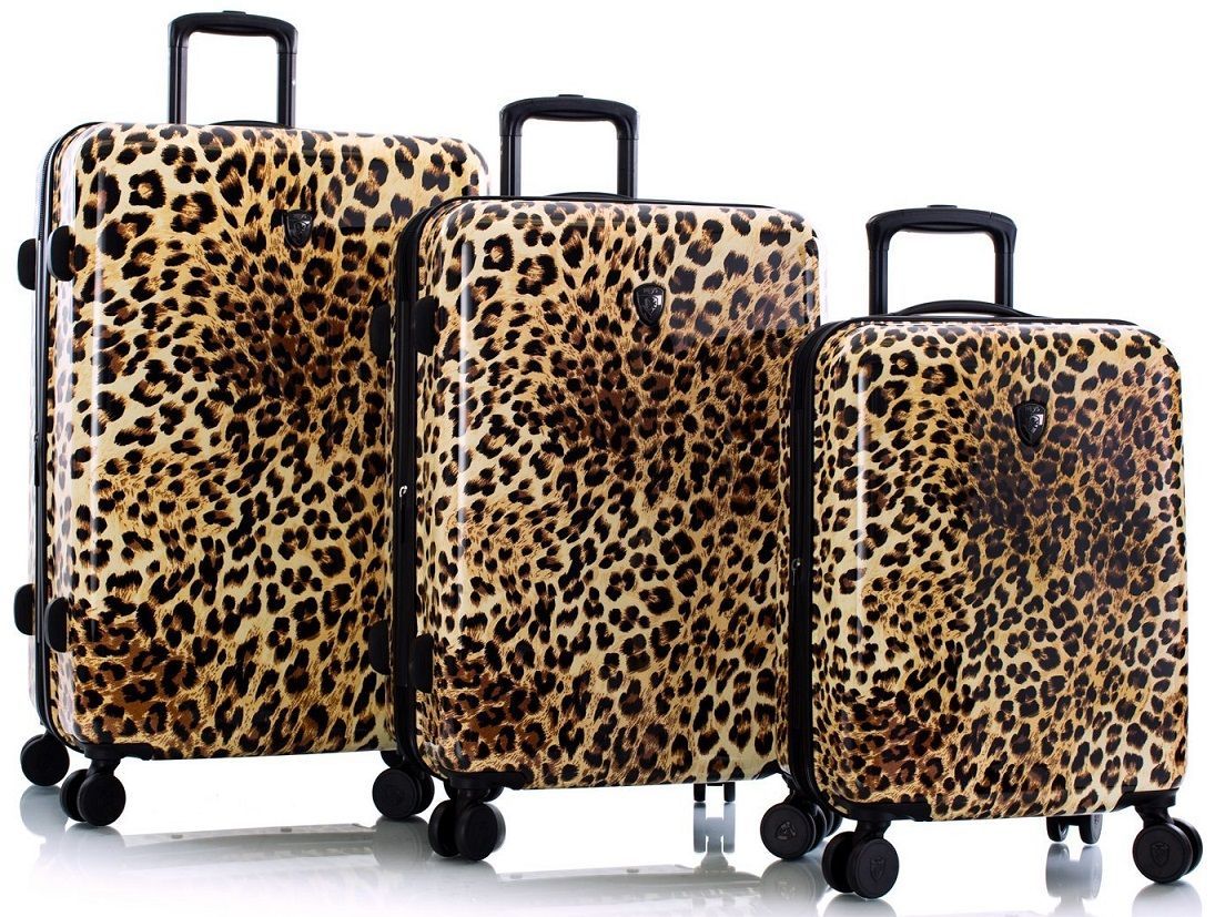 Detail Cheetah Print Suitcase Nomer 14