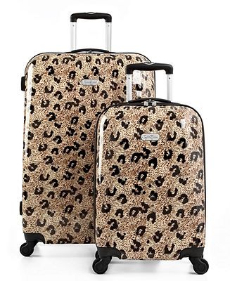 Detail Cheetah Print Suitcase Nomer 16