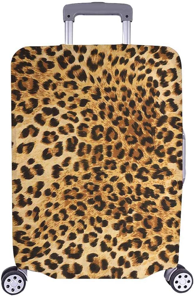 Detail Cheetah Print Suitcase Nomer 3