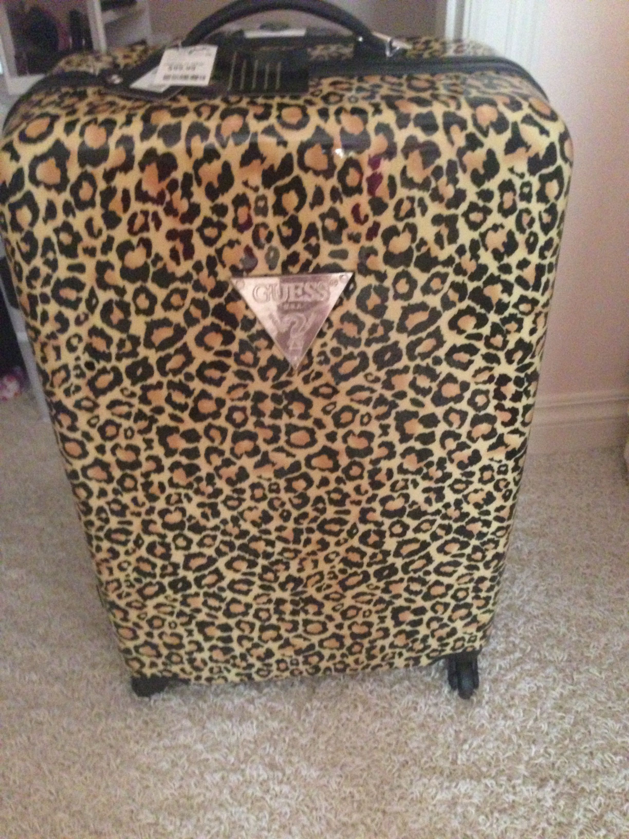 Detail Cheetah Print Suitcase Nomer 22