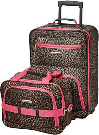 Detail Cheetah Print Suitcase Nomer 24