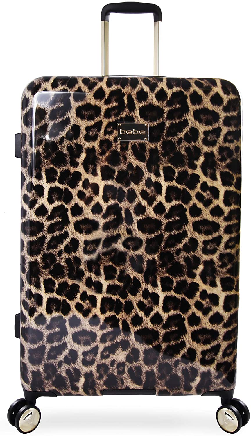 Detail Cheetah Print Suitcase Nomer 4