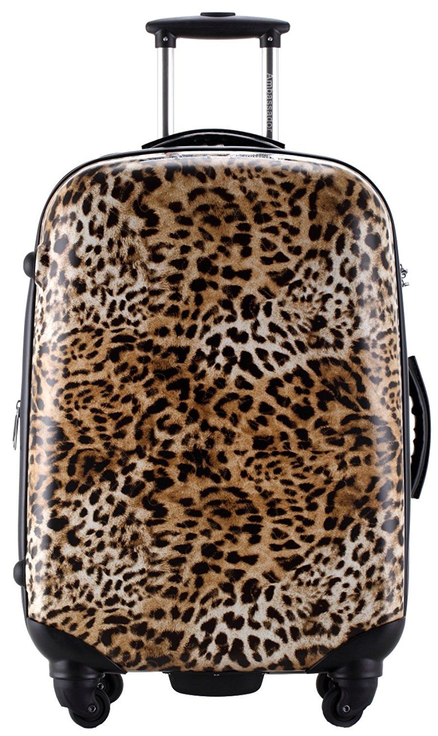 Detail Cheetah Print Suitcase Nomer 31