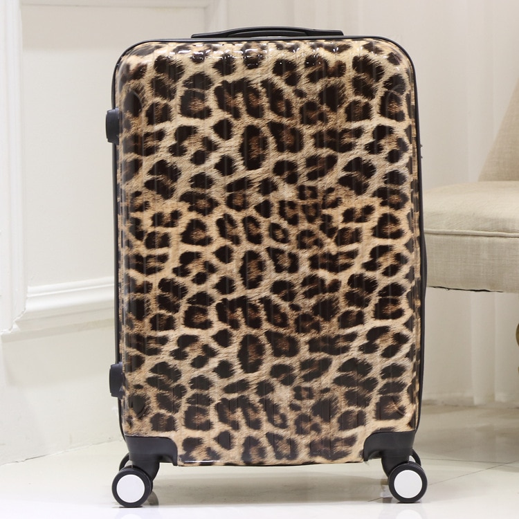 Detail Cheetah Print Suitcase Nomer 33