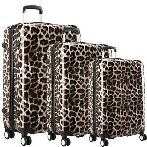 Detail Cheetah Print Suitcase Nomer 35