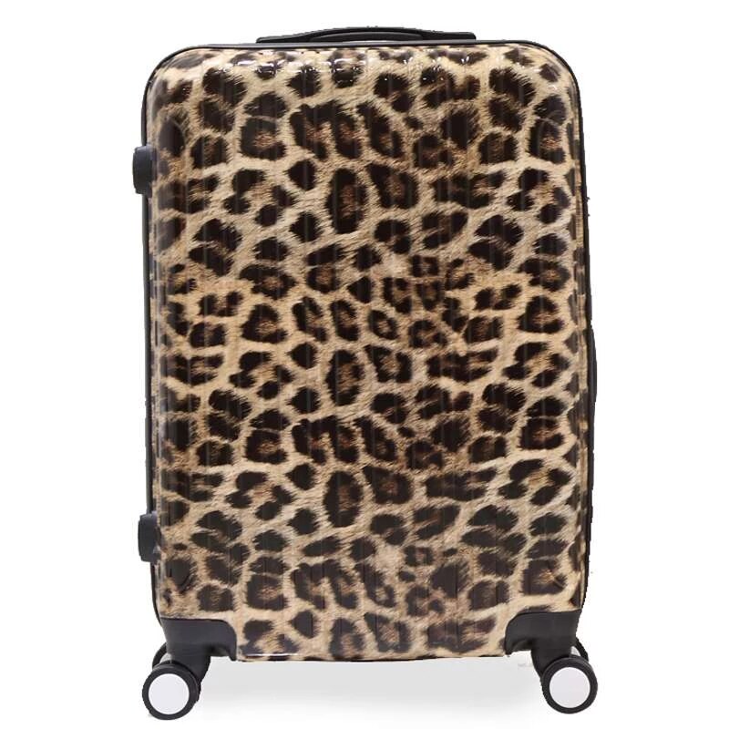 Detail Cheetah Print Suitcase Nomer 43