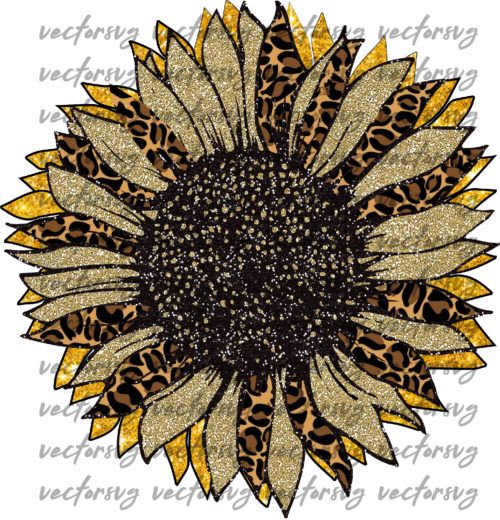 Detail Cheetah Print Sunflower Wallpaper Nomer 18