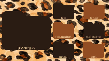 Detail Cheetah Print Wallpaper For Computer Nomer 45