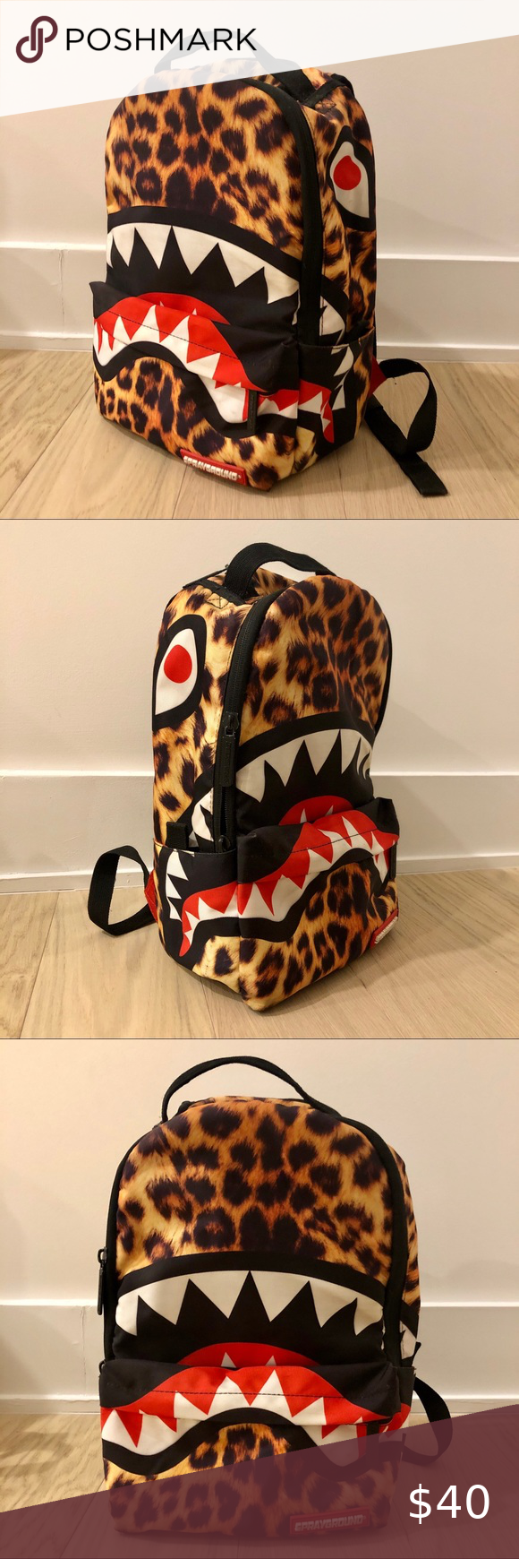 Detail Cheetah Shark Backpack Nomer 31