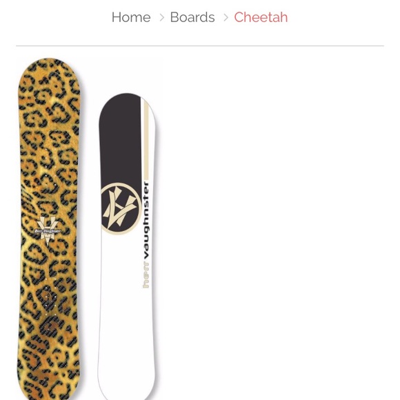 Detail Cheetah Snowboard Nomer 10