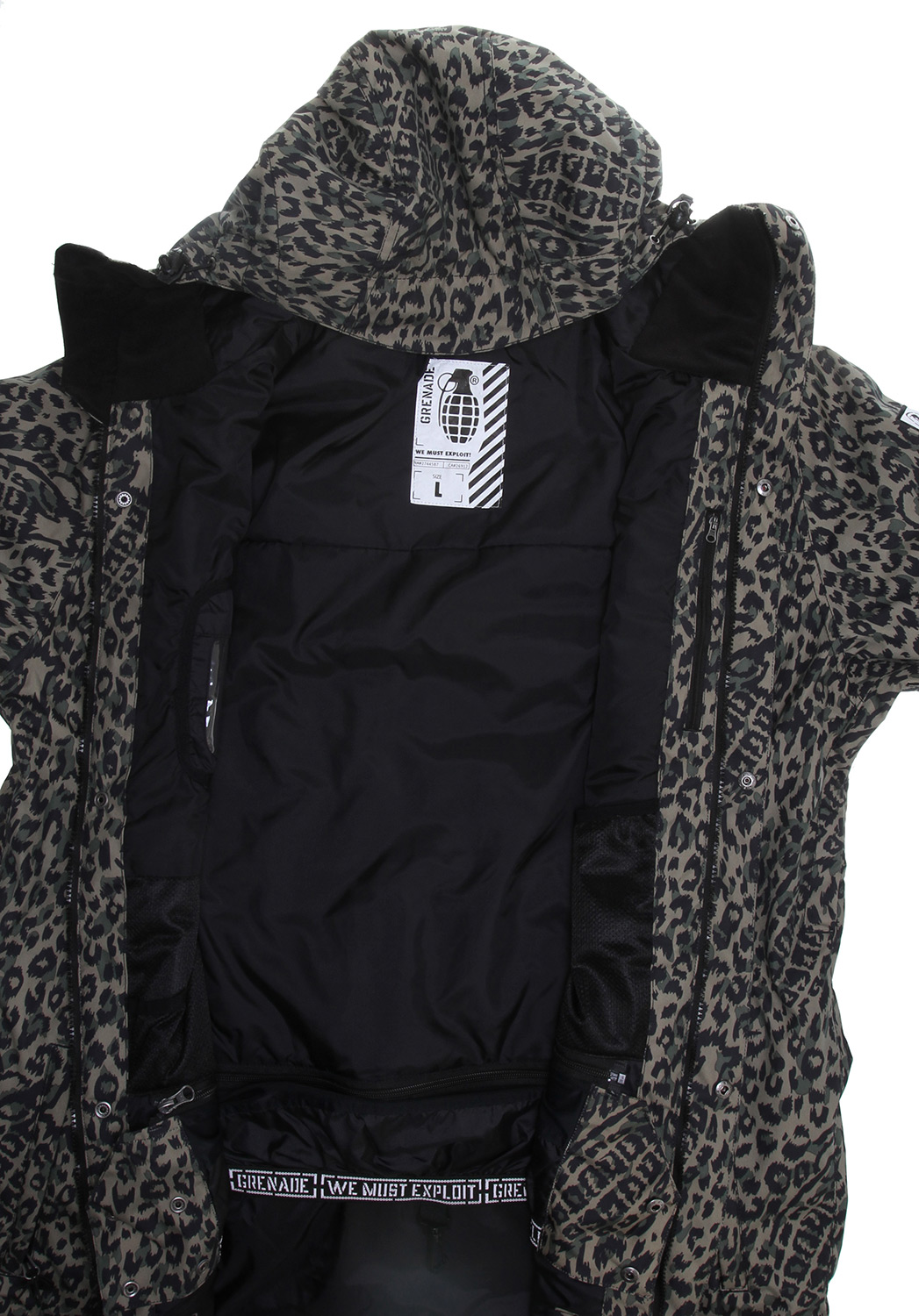 Detail Cheetah Snowboard Jacket Nomer 11